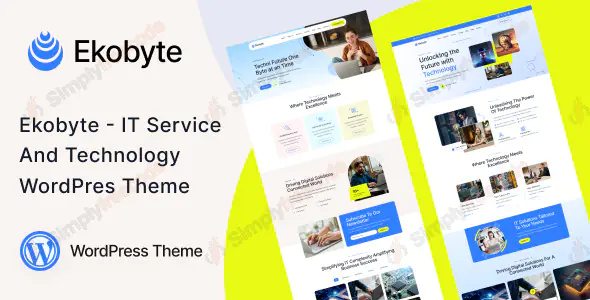 Ekobyte v1.0.0 - IT Service & Technology WordPress Theme