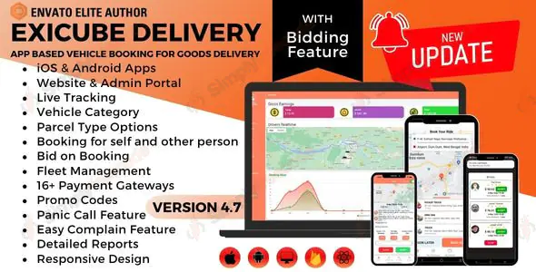 Exicube Delivery App v4.7.1 - Untouched