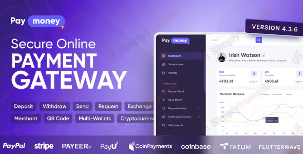 PayMoney v4.3.6 - Secure Online Payment Gateway - nulled