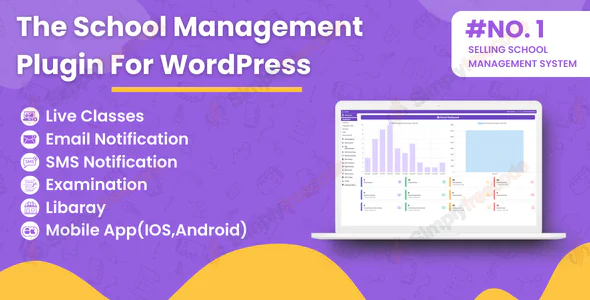 School Management v10.6.4 - Education & Learning Management system for WordPress