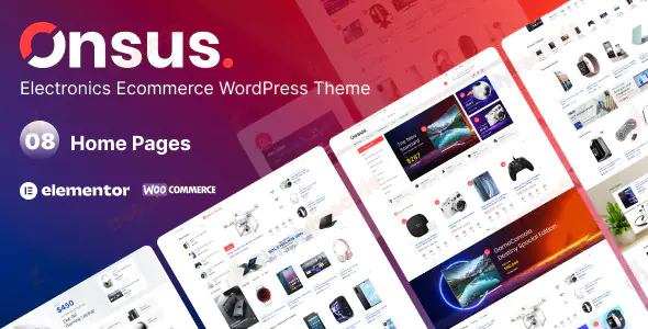 Onsus v1.0.9 - Electronics E-commerce WordPress Theme