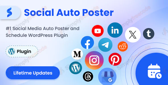 Social Auto Poster v5.5.5 - WordPress Scheduler & Marketing Plugin by WPWeb