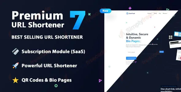 Premium URL Shortener v7.8.4 - Link Shortener, Bio Pages & QR Codes - nulled