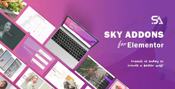Sky Addons v4.0.0 - for Elementor Page Builder WordPress Plugin