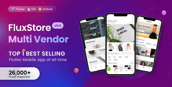 Fluxstore Multi Vendor v6.2.0 - Flutter E-commerce Full App