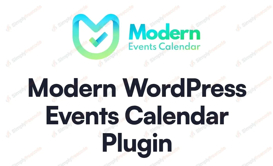 Webnus Modern Events Calendar Pro v7.26.0