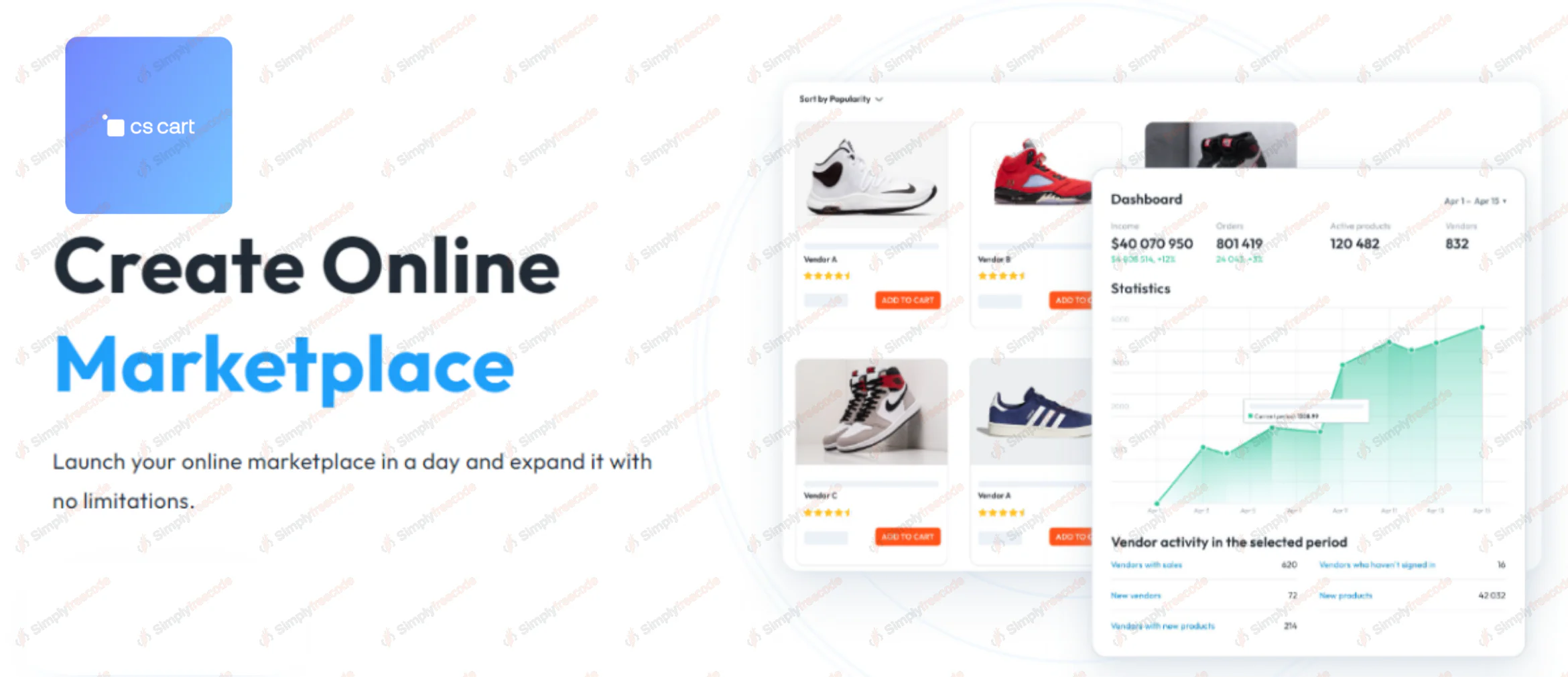 CS-Cart Multi-Vendor v4.19.1 - The Leading eCommerce Marketplace Platform - nulled
