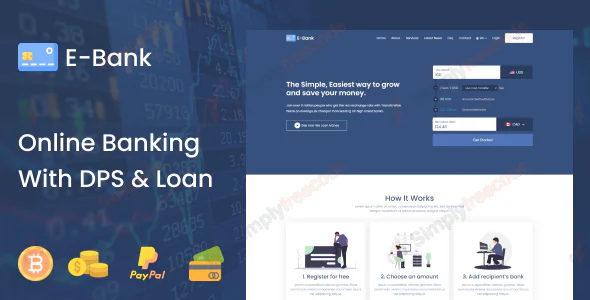 E-Bank v1.3 - Complete Online Banking System With DPS