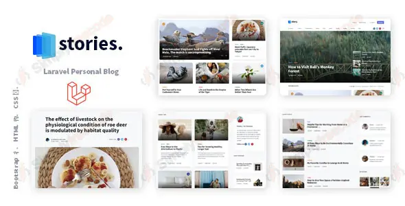 Stories v1.37.4 - Laravel Creative Multilingual Blog - nulled