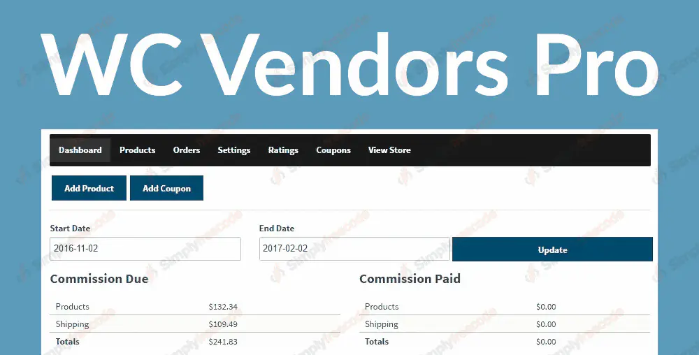 WC Vendors Pro v2.0.8
