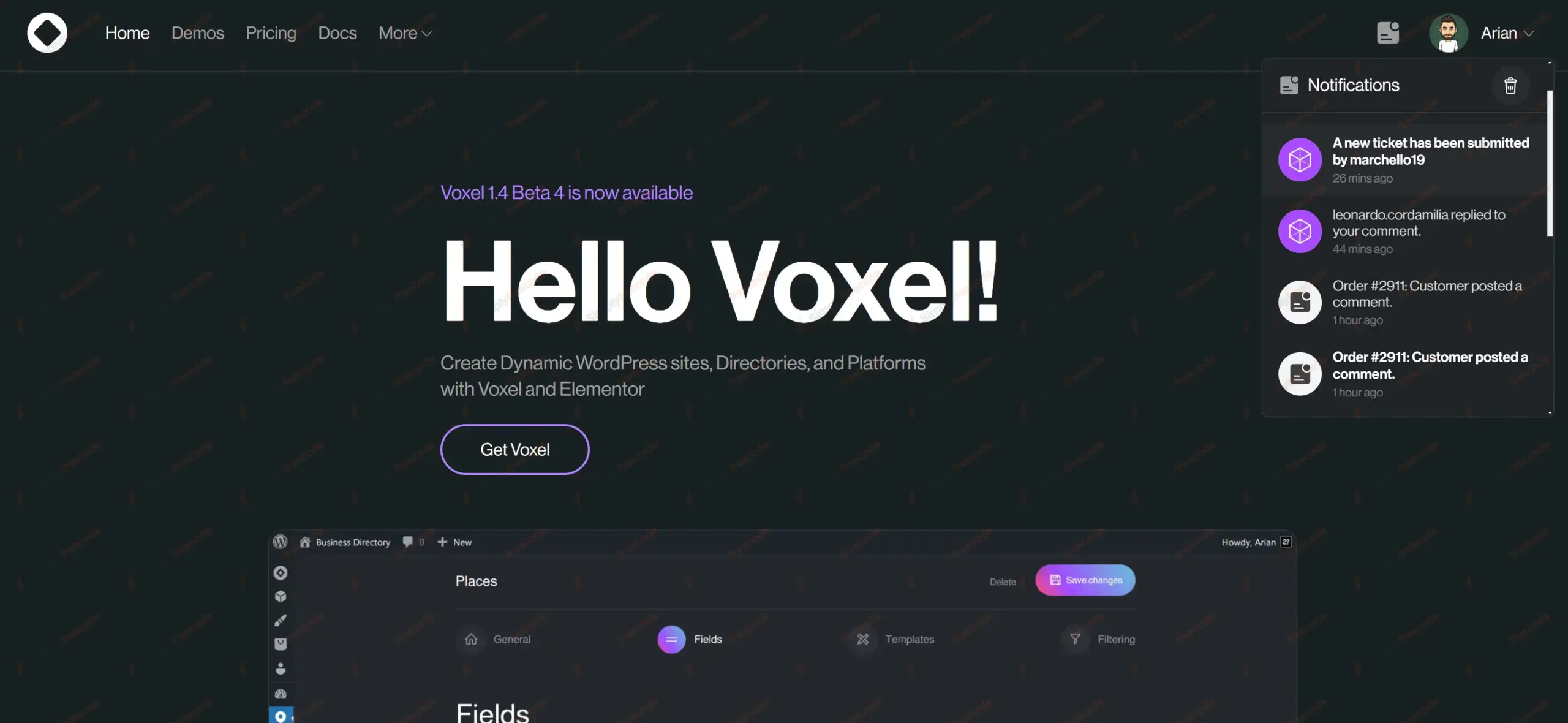 Voxel v1.7.0 - Multi Purpose Wordpress Dynamic Theme Nulled